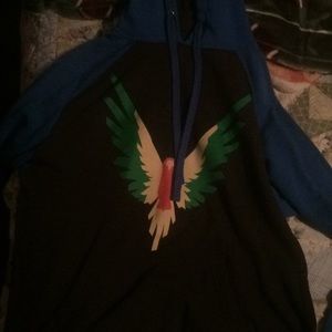 Blue Maverick Hoodie